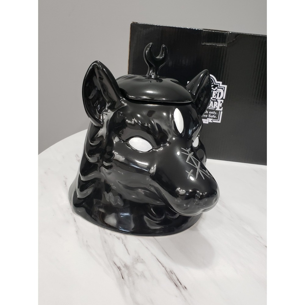 NEW Killstar Gmork Large 8" Cookie Jar The Neverending Story Wolf Gothic Home
